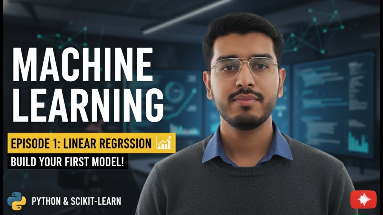 Your First Model with Python (Linear Regression) | Machine Learning for beginners