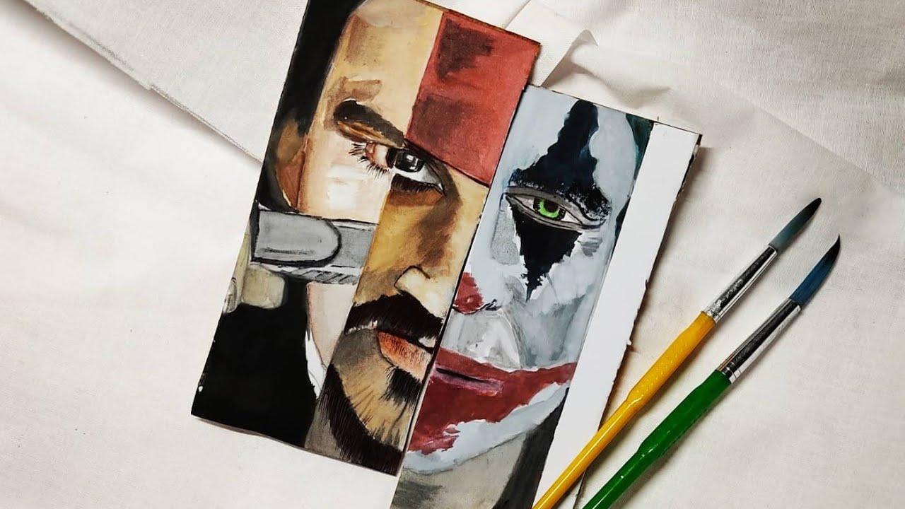 Hollywood Actors Painting #shorts