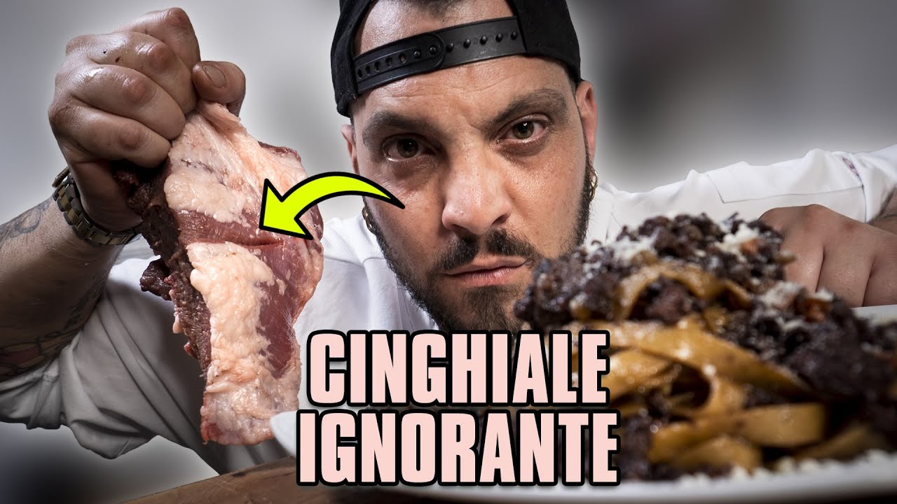 FETTUCCINE COL CINGHIALE ricetta con l'ingrediente che non ti aspetti