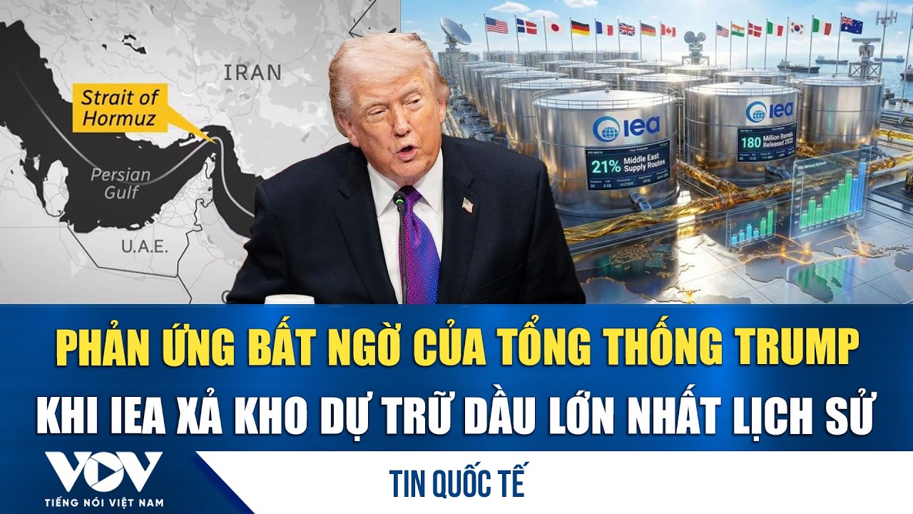 Cơ quan Năng lượng Quốc tế cứu giá dầu, Tổng thống Trump phản ứng ra sao? | VOV
