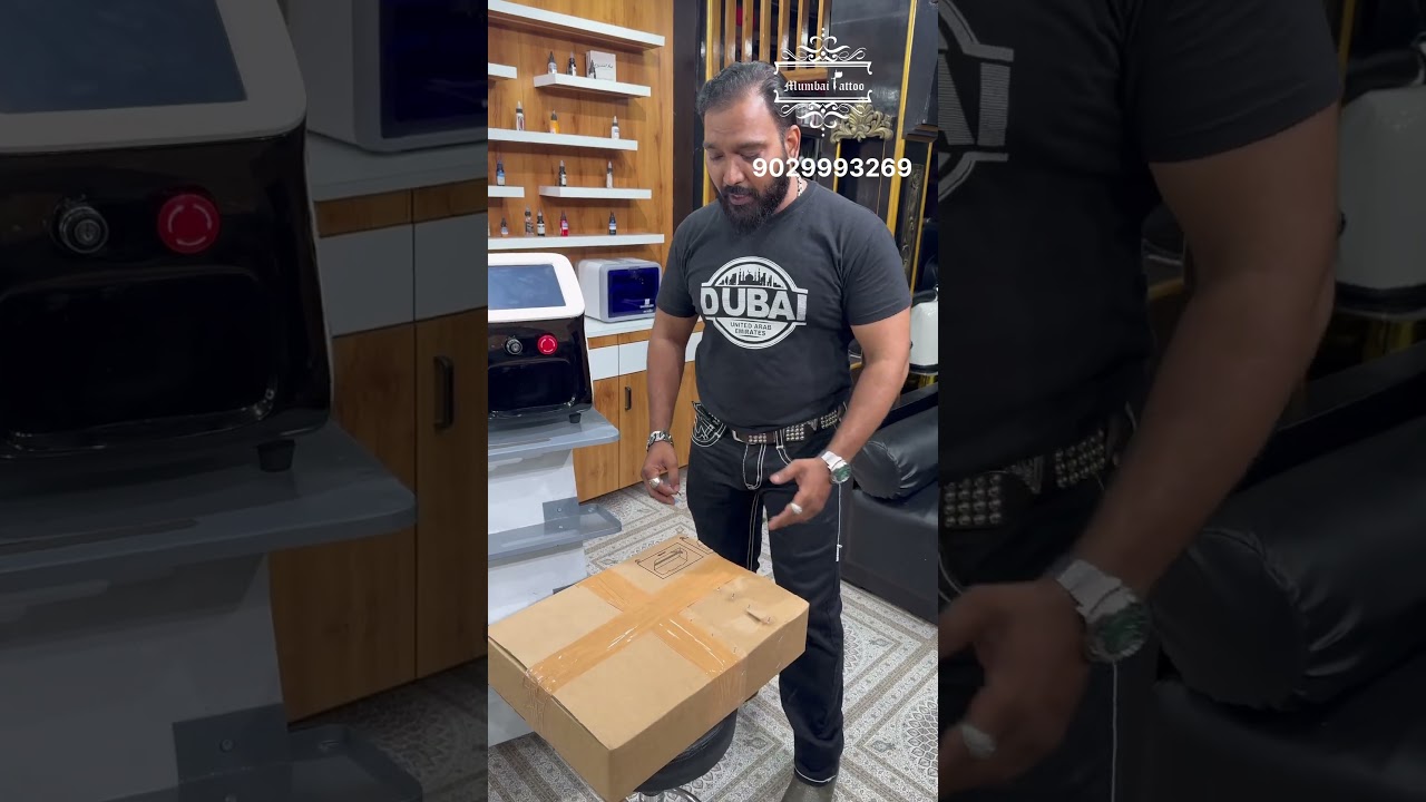 Pico sure laser Tattoo Removing machine unboxing Nadeem Batliwala 