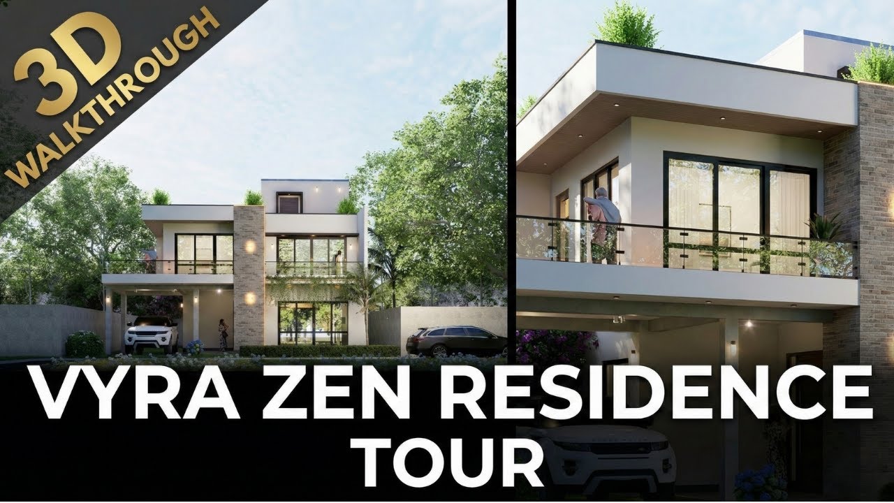 VYRA ZEN RESIDENCE: Modern Luxury House Design in Sri Lanka | Studio Manific