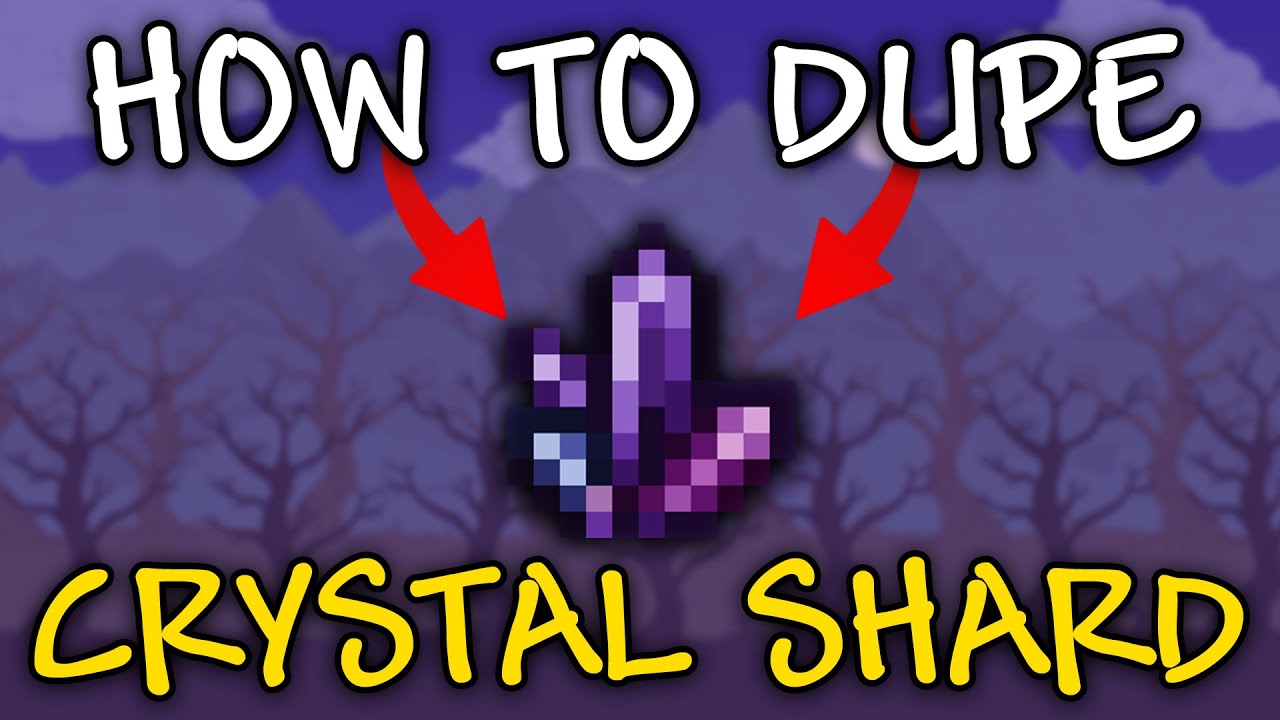 How to Dupe CRYSTAL SHARD in Terraria 1.4.4.9 | Terraria Money Dupe