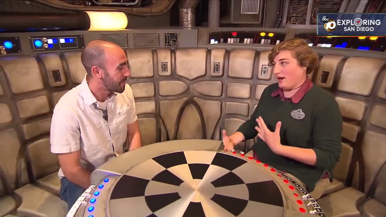 Inside the Millenium Falcon