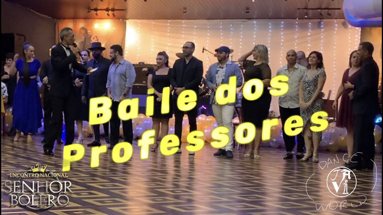 Baile dos Professores SHOW-DEMO (Bolero) Social Dancing at 