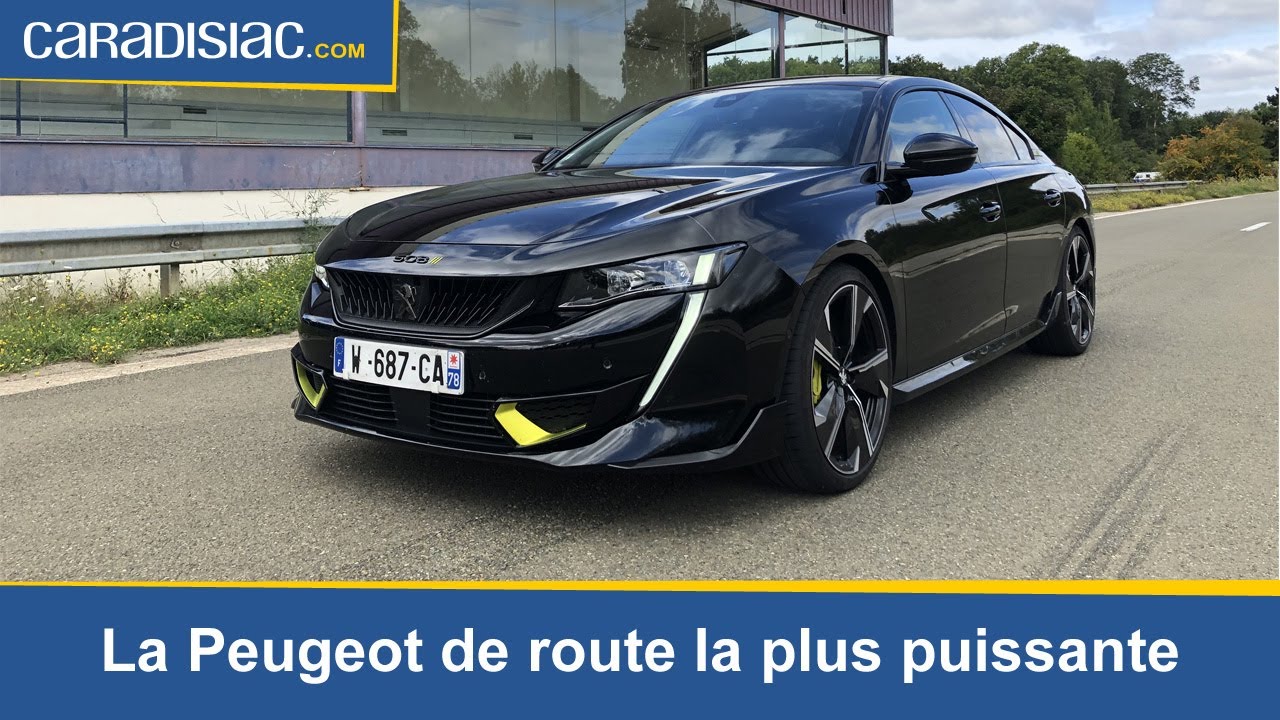 Prise en mains vidéo - Peugeot 508 PSE : la Peugeot de route la plus puissante jamais produite