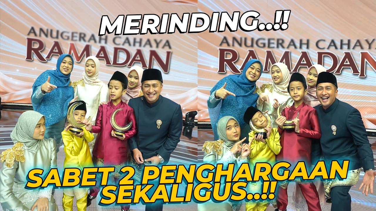 BUNDA DAN ANAK2 MELONGO DAPET AWARD KELUARGA FAVORIT..!!