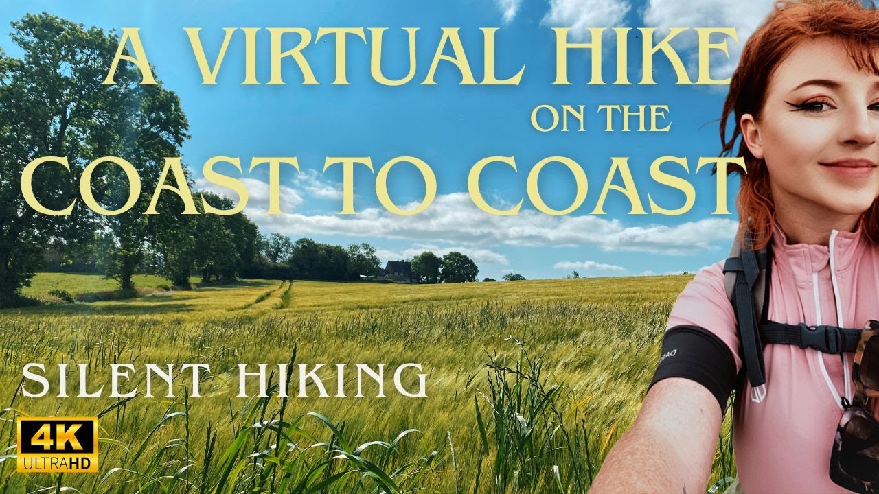 A Virtual Hike on Wainwright's Coast to Coast - Silent Hiking POV 4K