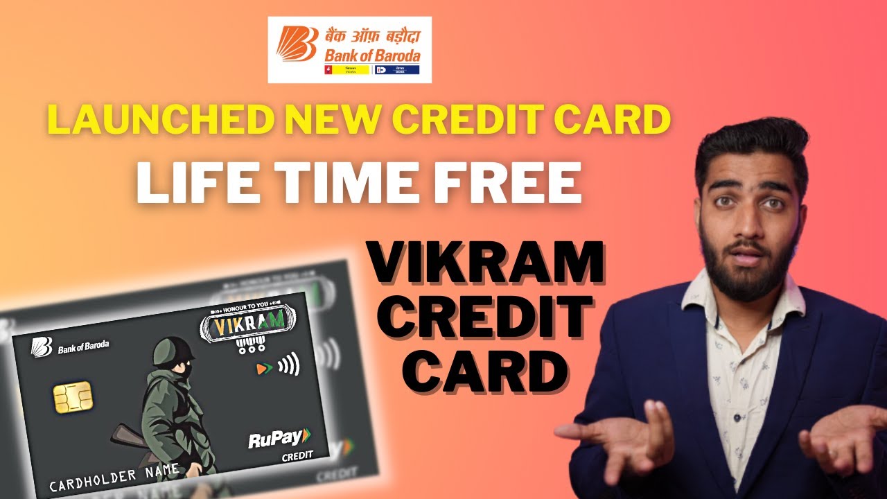 New BOB Vikram Credit Card Launched | Bank of Baroda Credit Card Apply Online | #bob #creditcard