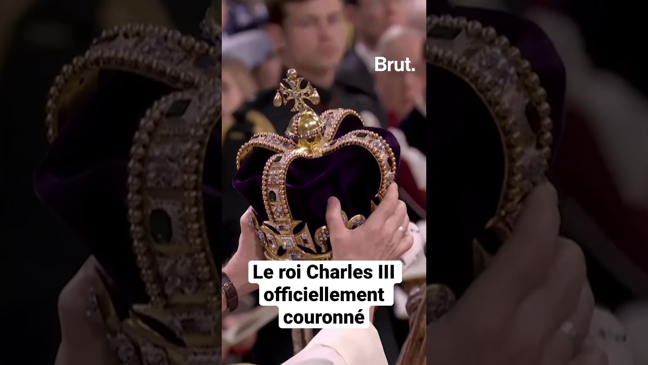 Le roi Charles III officiellement couronn&eacute;