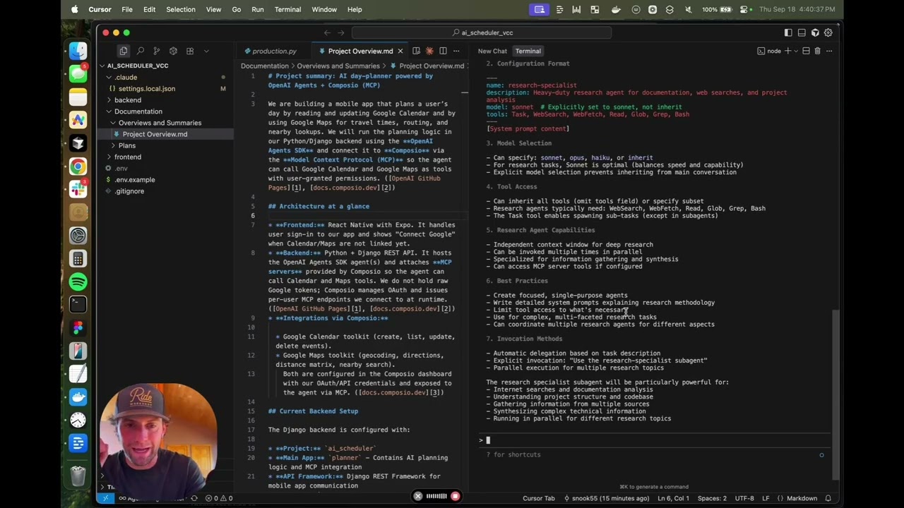 4.2 - Subagent and Claude.md file creation