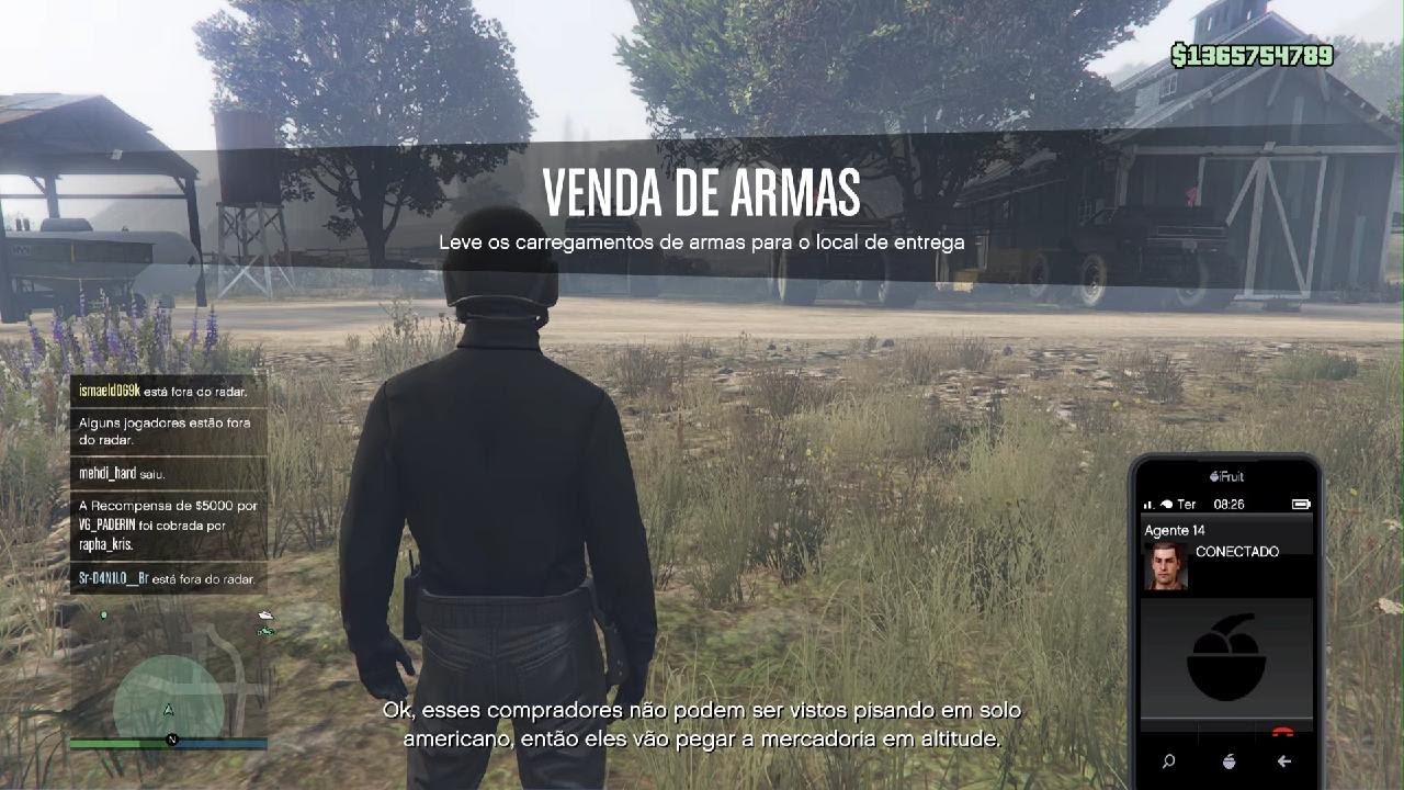 GTA Online🤑Venda de Armas na sessão pública🤑