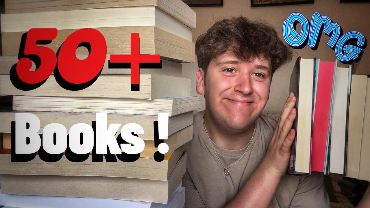 HUGE Book Unhaul & Bookshelf Tour! 📚