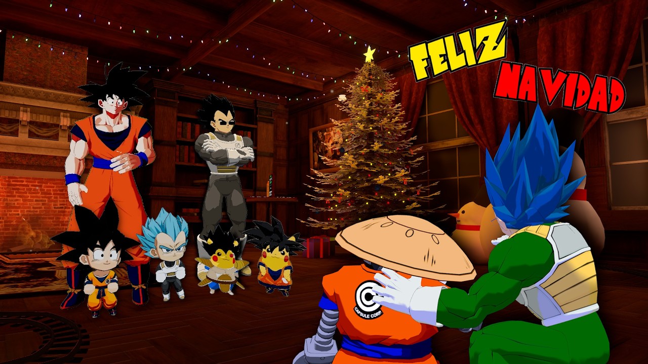 ESPECIAL NAVIDAD 2024 EN DRAGONBALL VR - Les Deseamos Feliz Navidad - Choclo_V