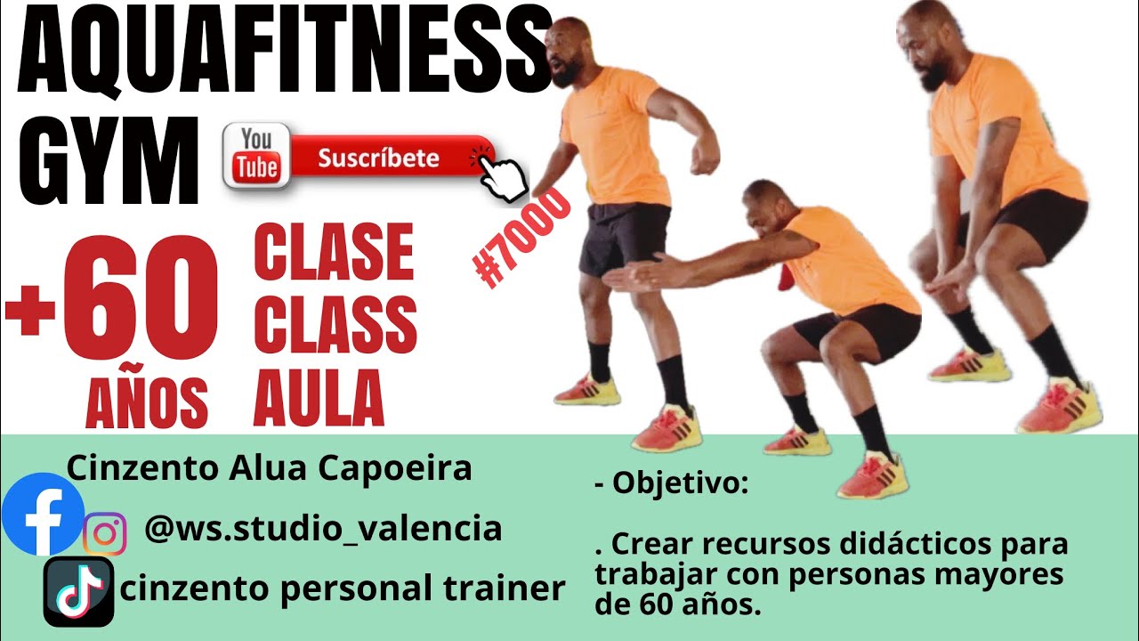 AQUAFITNESS, AQUAGYM E HIDROGINASTICA: Clase para mayores de 60 años