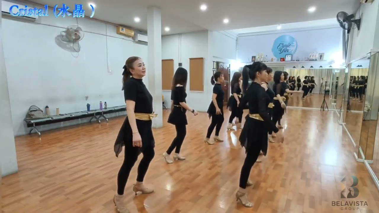 Cristal (水晶) l Level: Intermediate l Choreo: Ernie Yin (INA) l Belavista Class l Line Dance
