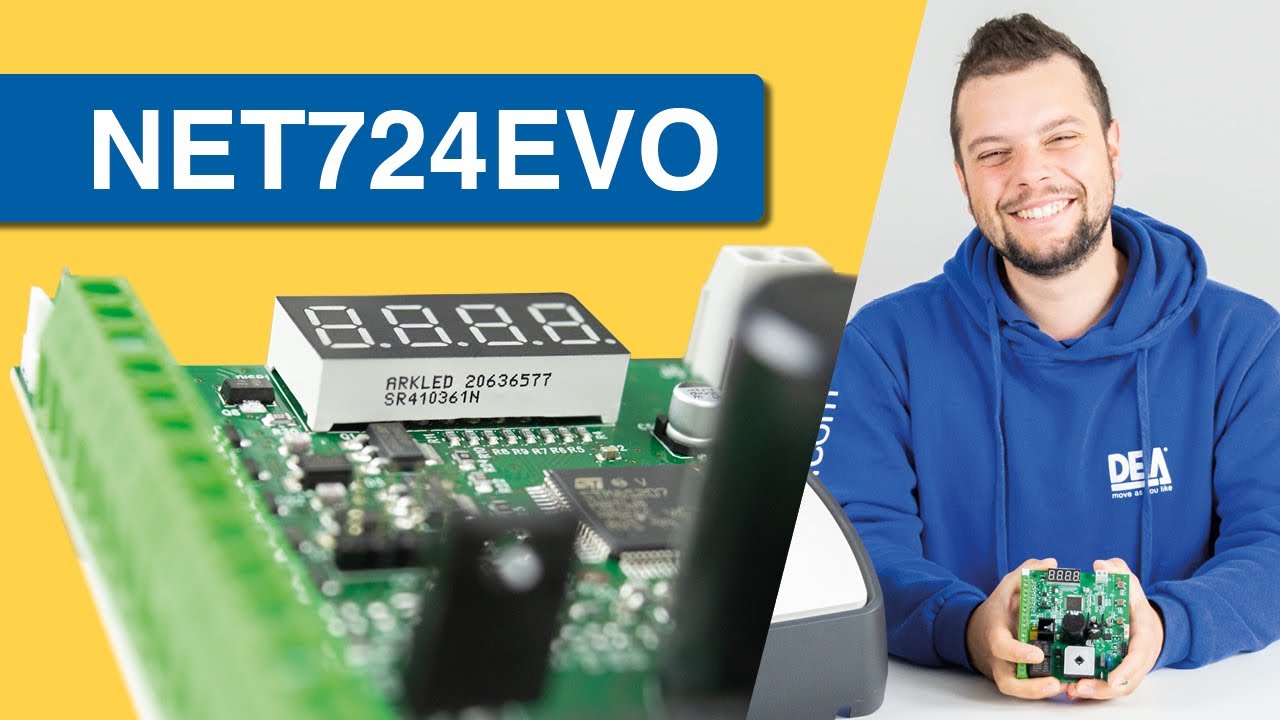 Nuova centrale NET724EVO