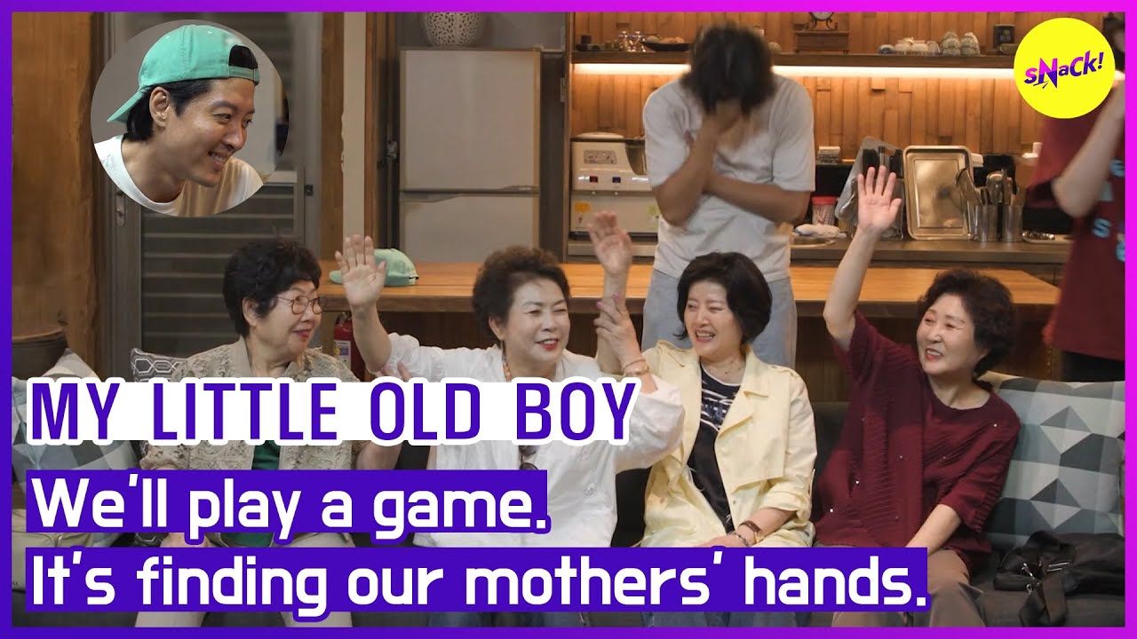 [MY LITTLE OLD BOY] We'll play a game. It's finding our mothers' hands. (ENGSUB)