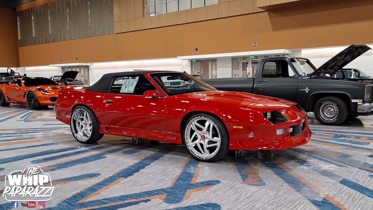 Z28 Chevy Camaro Vert on Brushed 22