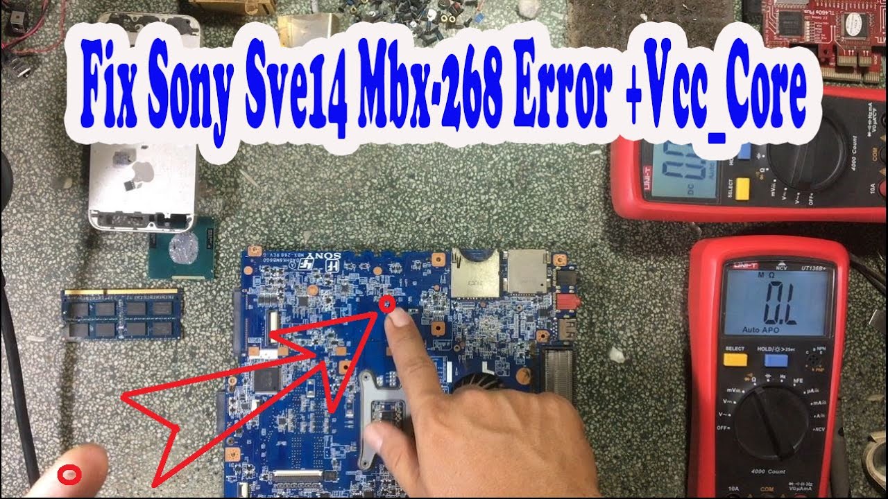 Fix Sony Sve14 Mbx-268 Error +Vcc_Core