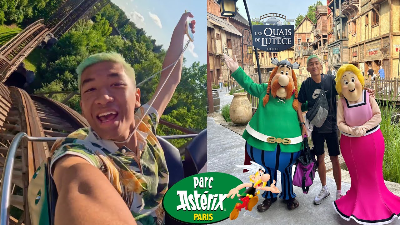 JOURNÉES INCROYABLES AU PARC ASTÉRIX + SÉJOUR HÔTEL LES QUAIS DE LUTÈCE !