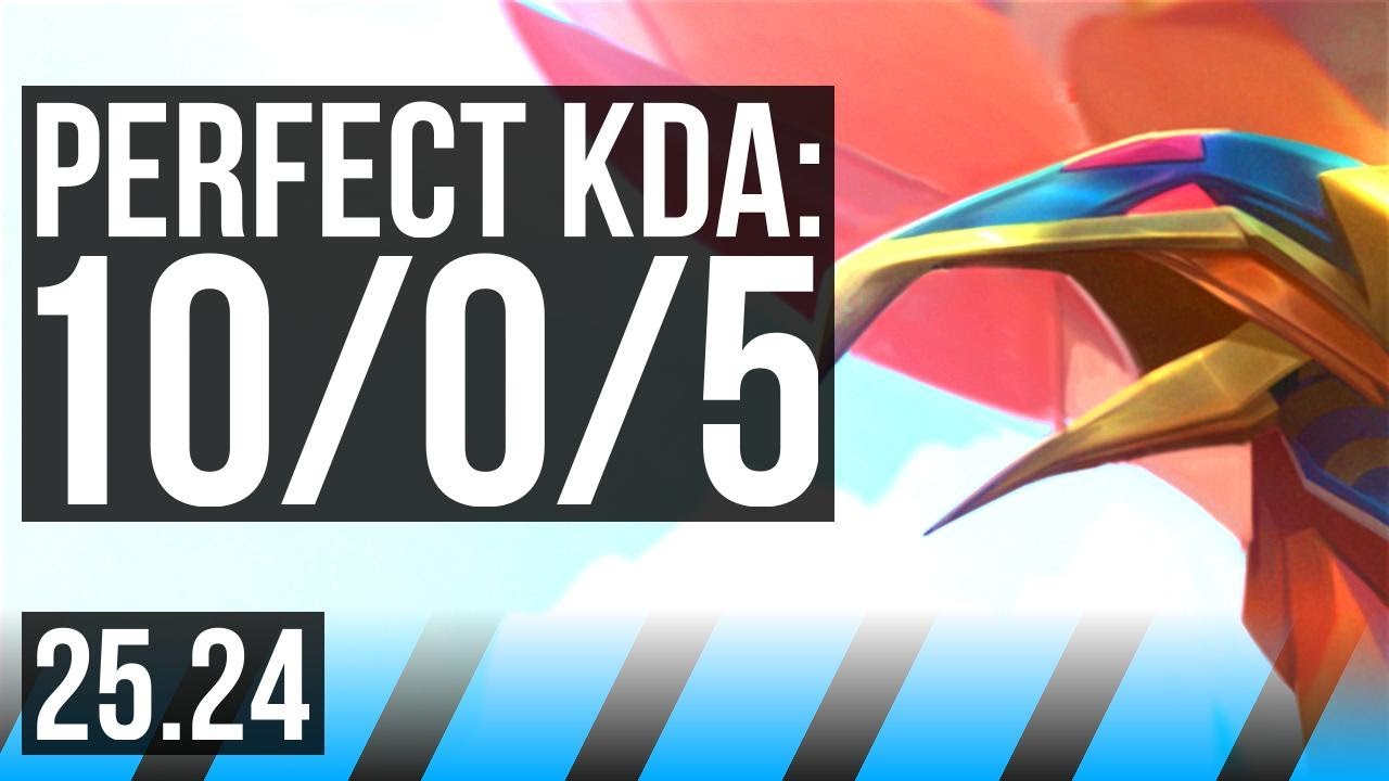 ANIVIA vs KATARINA (MID) | Perfect KDA: 10/0/5 | KR Master | 25.24