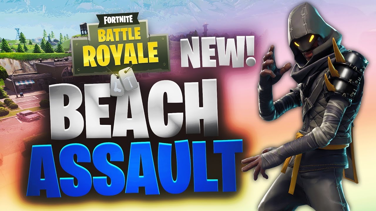 New Mode | Beach Assault | Fortnite | No Commentary