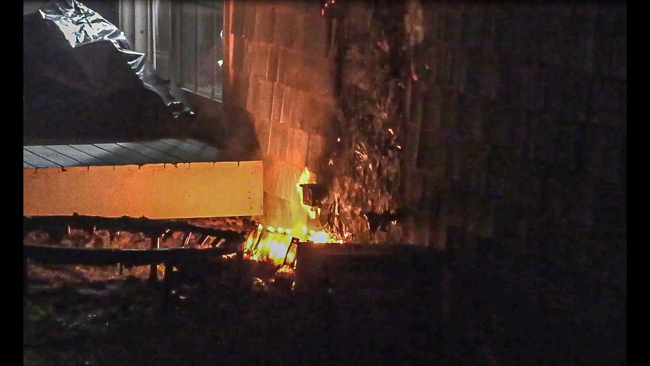 Firefighters respond to Hyannis house with fire in outer wall...