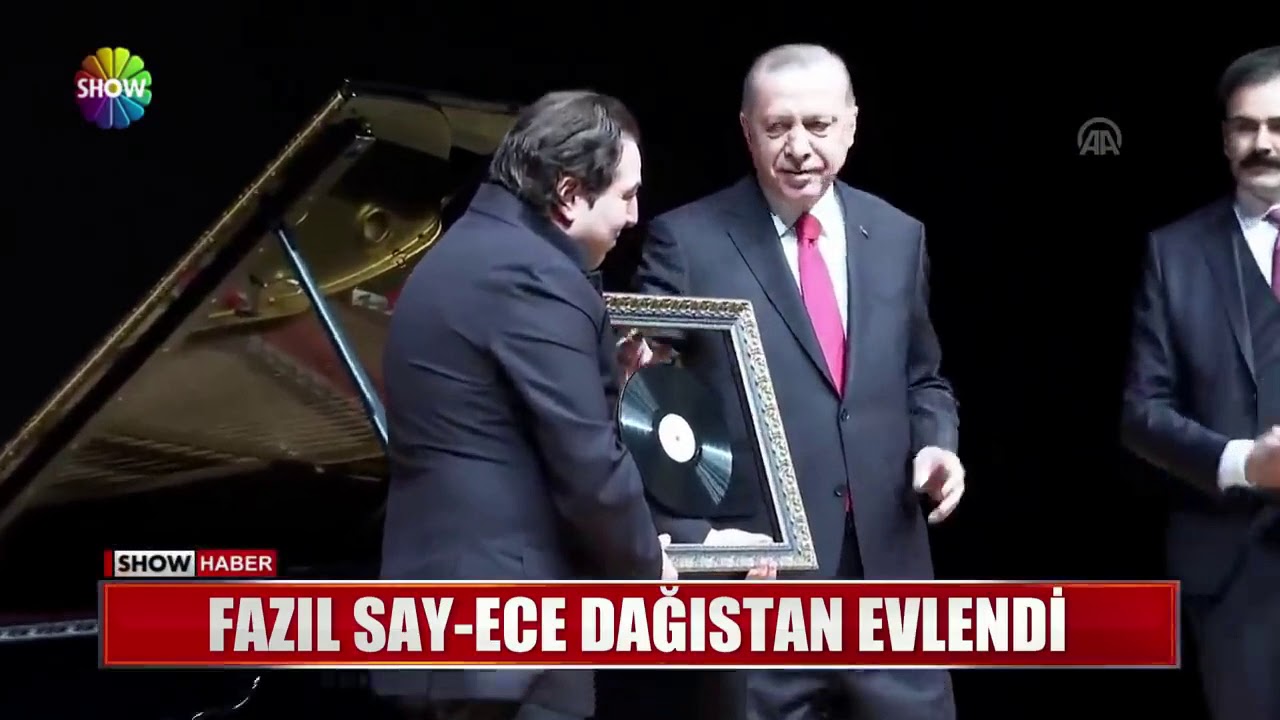 Fazıl Say - Ece Dağıstan evlendi