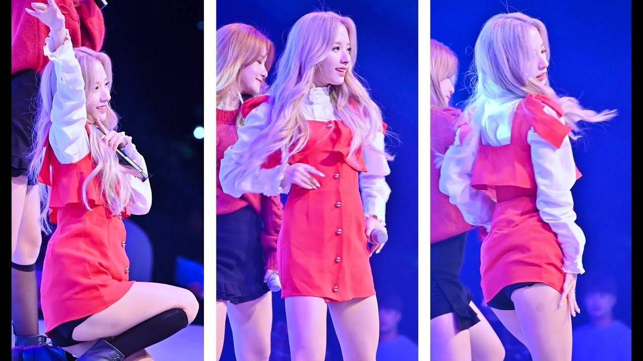 우주소녀 보나 측면 세로 직캠 '부기업' WJSN BONA Boogie Up fancam @ 191024 국제대학교축제