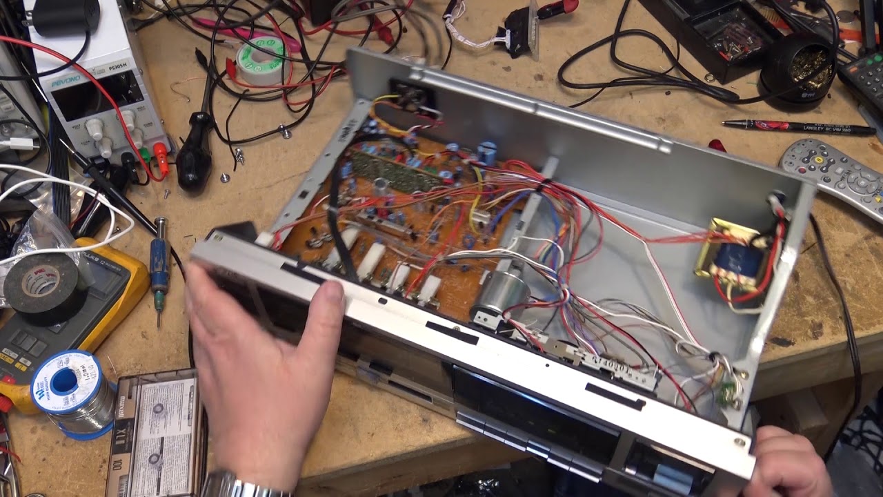 JVC KDV300 cassette deck repair