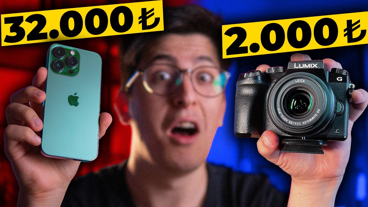 iPhone 13 Pro vs UCUZ KAMERA 🔥 İNANILMAZ SONUÇ!