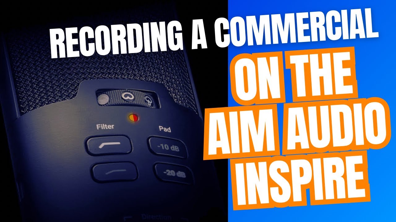 Aim Audio Inspire Mic for Commercial Voice Over