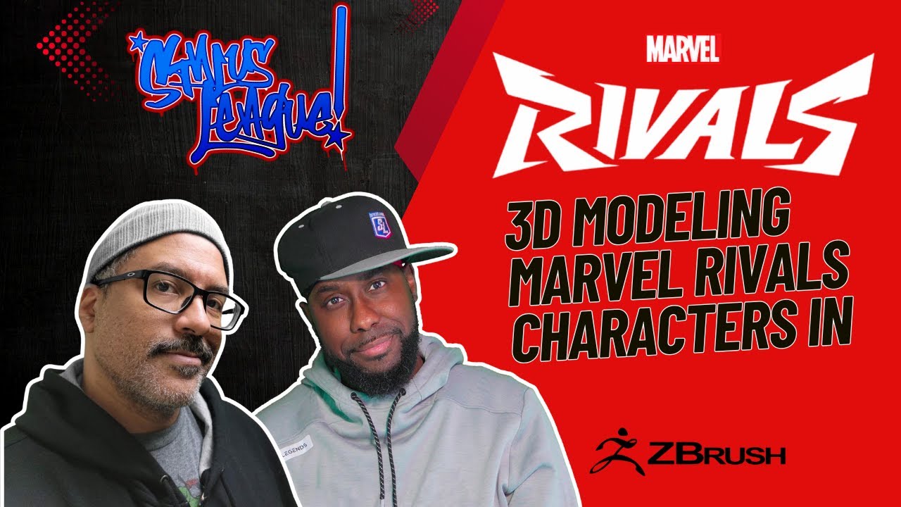 Sculpting Marvel’s Rivals Characters in Zbrush - Stylus League 3d Modeling Marvel Rivals Characters