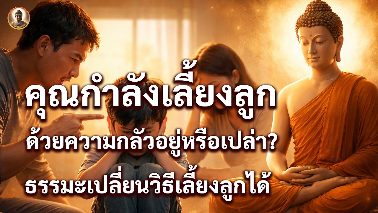 อย่าเลี้ยงลูกด้วยความกลัว เพราะความกลัวคือรากของทุกข์