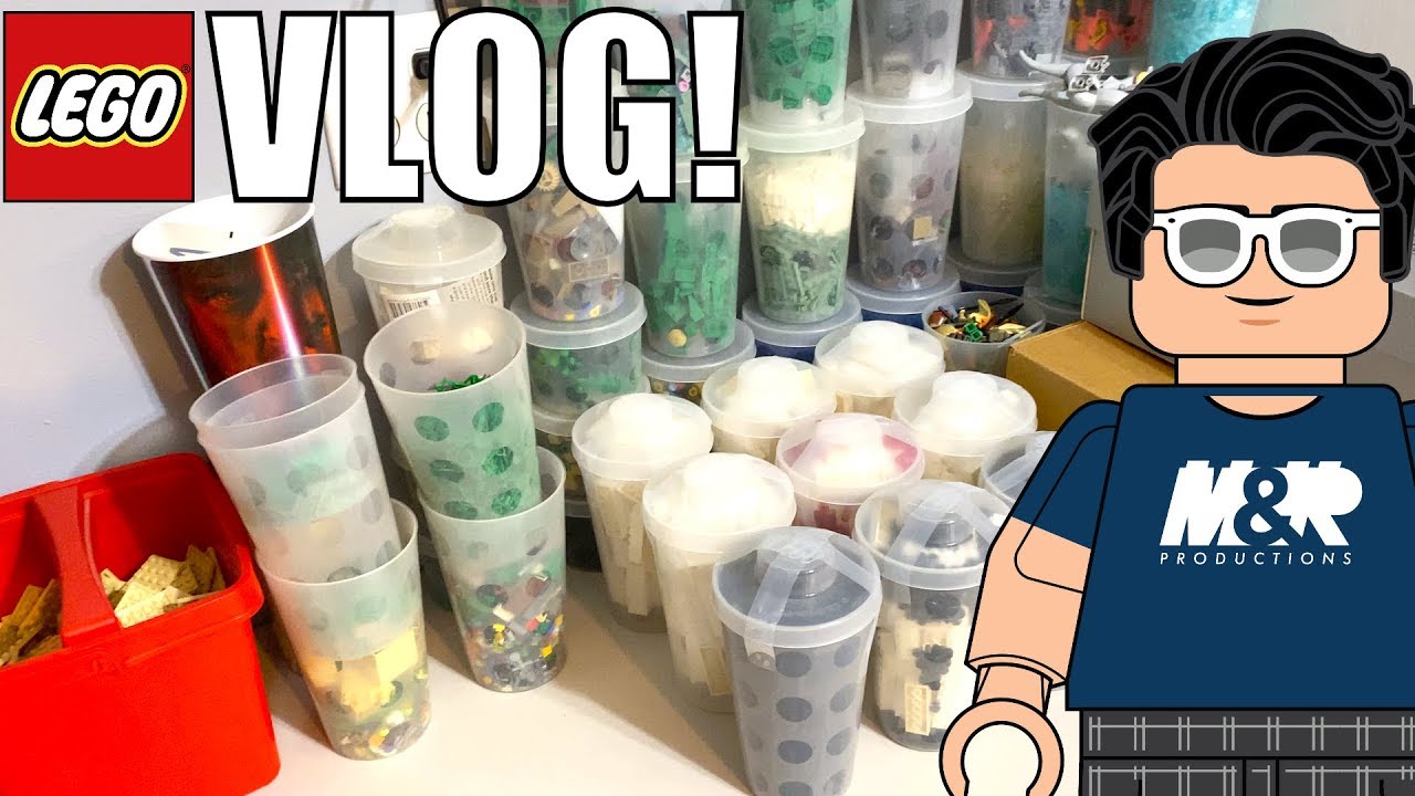 LEGO Cleanup, Honest Thoughts, & Launching A Website! | MandRproductions LEGO Vlog!