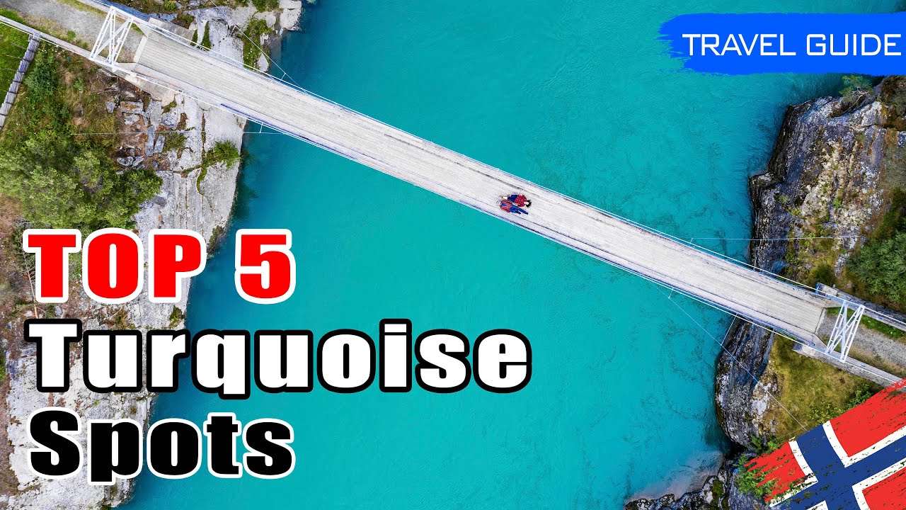 Why Lakes are Turquoise, Norway Travel Guide, 4k