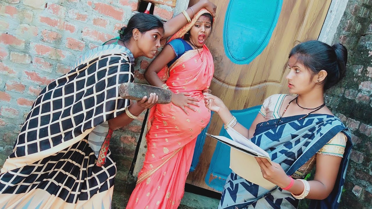 बहू के पेट में बेटी होने का रिपोर्ट सुनकर, देखिये सास-ननद अत्याचार।|Gawar Bhauji Priti Singh Comedy