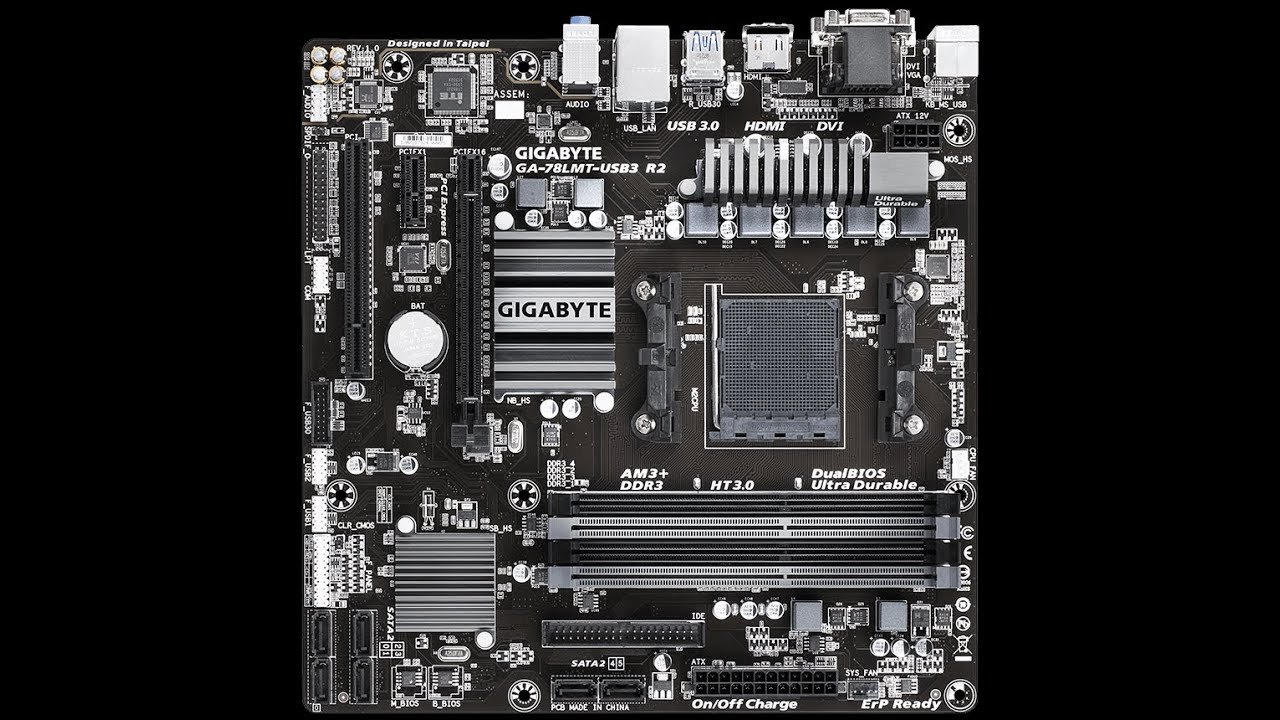 GIGABYTE GA-78LMT-USB3 R2 NO DISPLAY PROBLEM SLOVE#