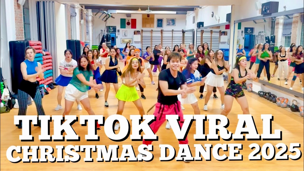 CHRISTMAS DANCE REMIX 2025 (вирусный в TikTok) — танцевальный фитнес/зумба/тренировка/здоровый об...