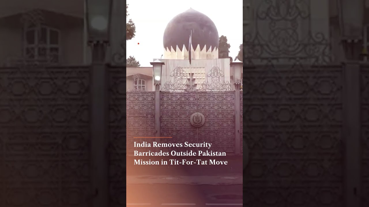 India Removes Security Barricades Outside Pakistan Mission in Tit-For-Tat Move | N18G