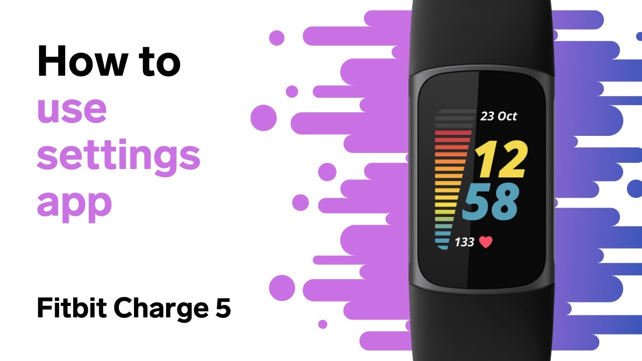 How to Use Fitbit Charge 5 Settings (Hands On)