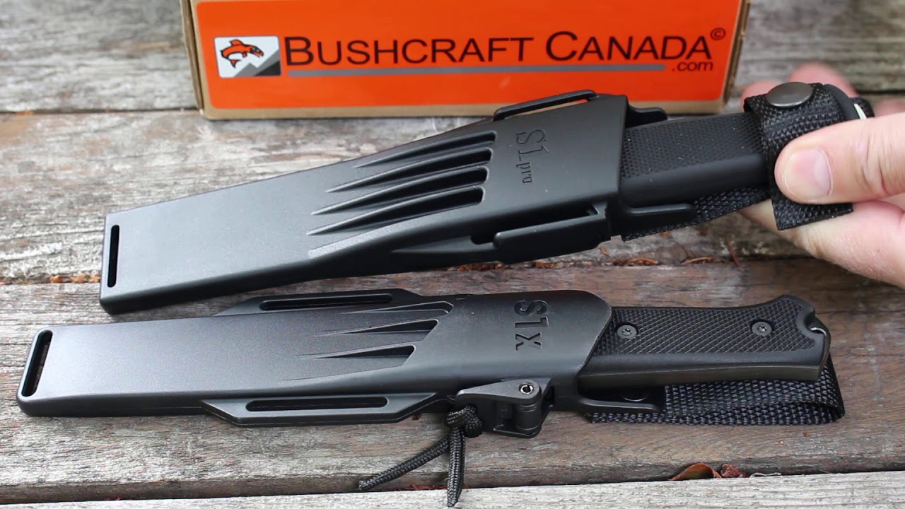 Обзор ножен Fallkniven A1x F1x S1X от www bushcraftcanada com