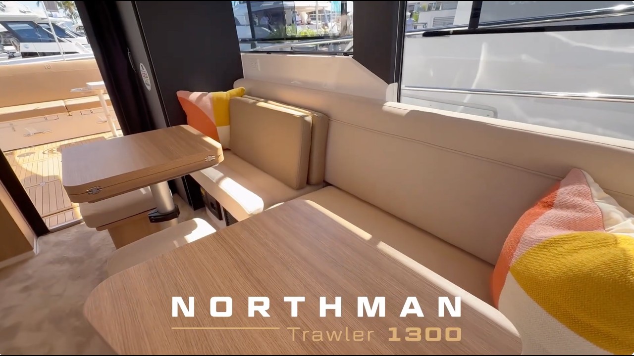 Northman 1300 Trawler - Walk Through during the 2026 Miami Boat Show
