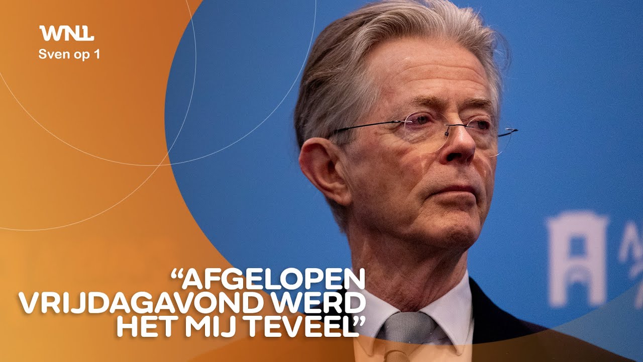 Ge&euml;motioneerde Joris Voorhoeve: &lsquo;Ik kon het niet langer aanzien&rsquo;