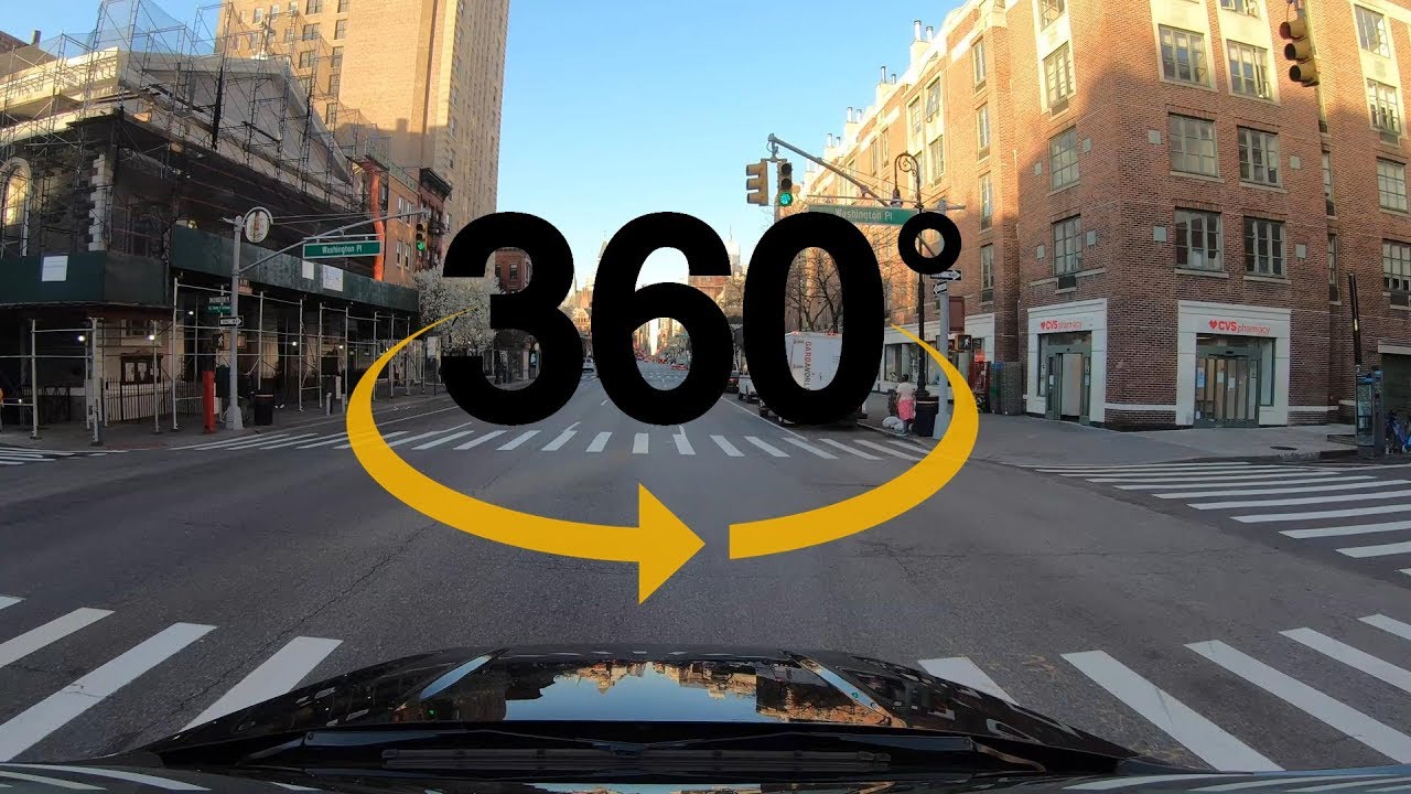 360° NYC State of Emergency : Park Ave, 5th Ave, MacDougal St, Bowery (March 30, 2020)