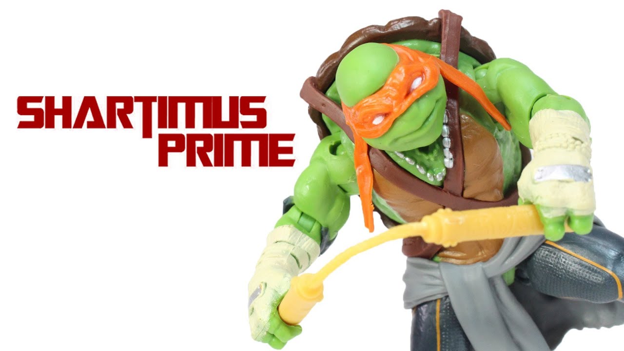Ninja Turtles Michelangelo 2014 Movie Toy Basic Action Figure Review