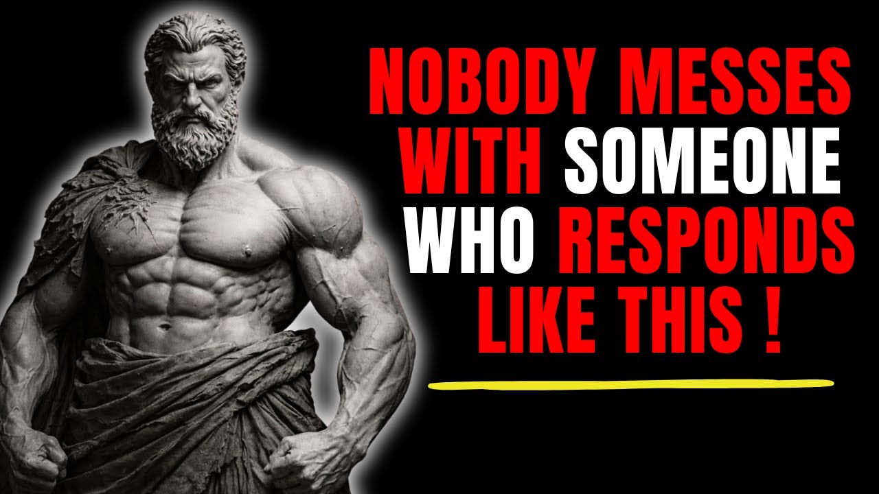 5 Smart Replies That Shut Anyone Up | Stoicism | Stoic Wisdom