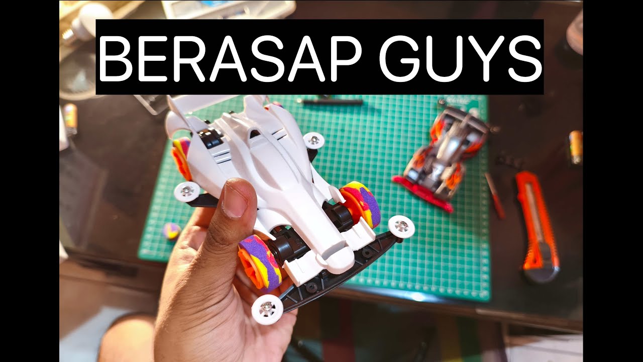 BERASAP! Unboxing & Rakit Mini 4WD buatan Indonesia (bukan TAMIYA) | AMS VLOG