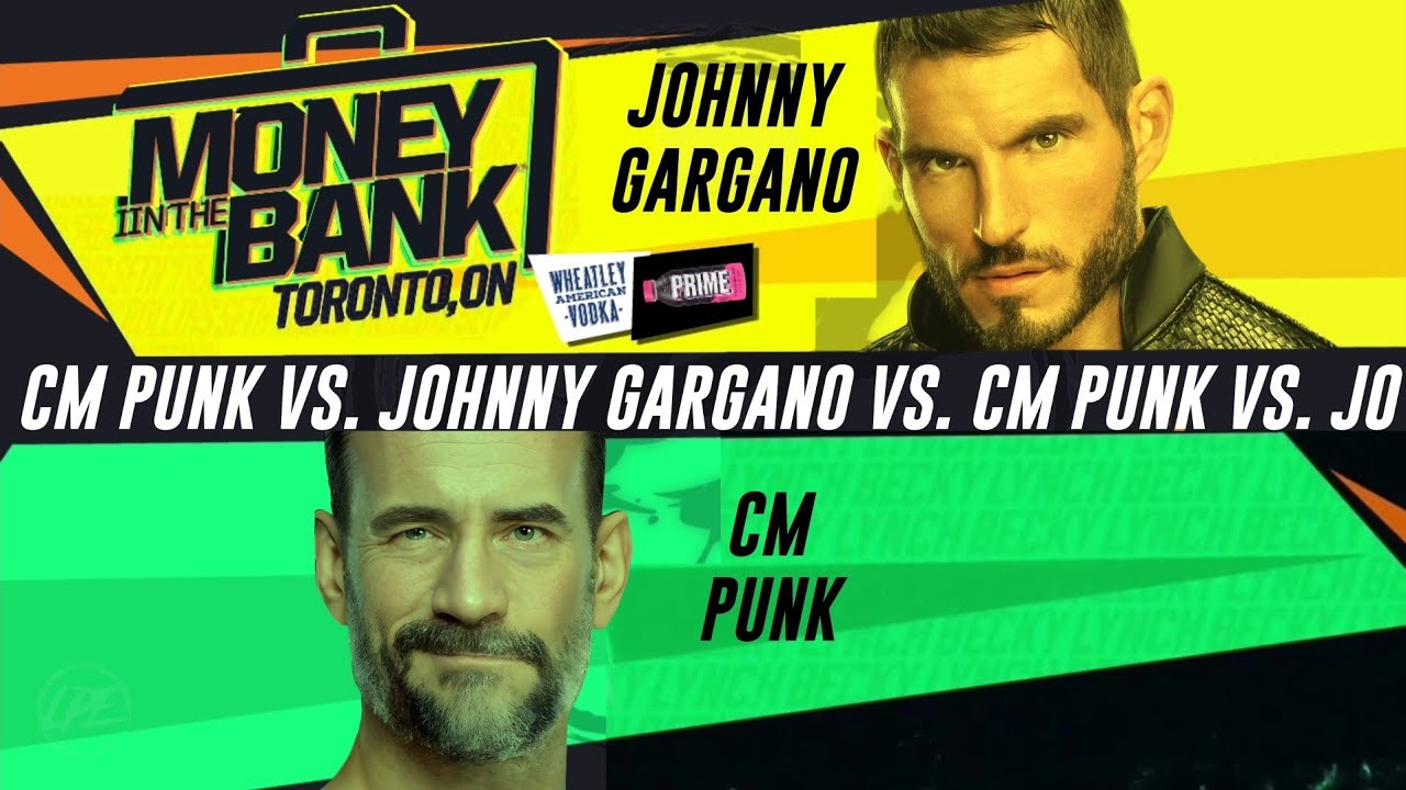 WWE 2K25 Dream Match Cm Punk vs. Johnny Gargano: Money In The Bank 2026, Dream Match